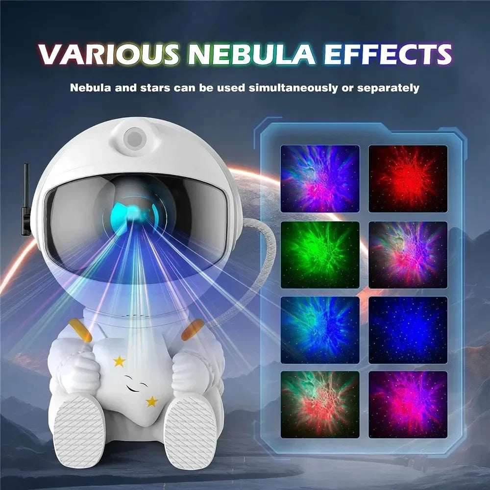 CozyGlow AstroNebula Projector – Starry Sky & Galaxy Light with Remote
