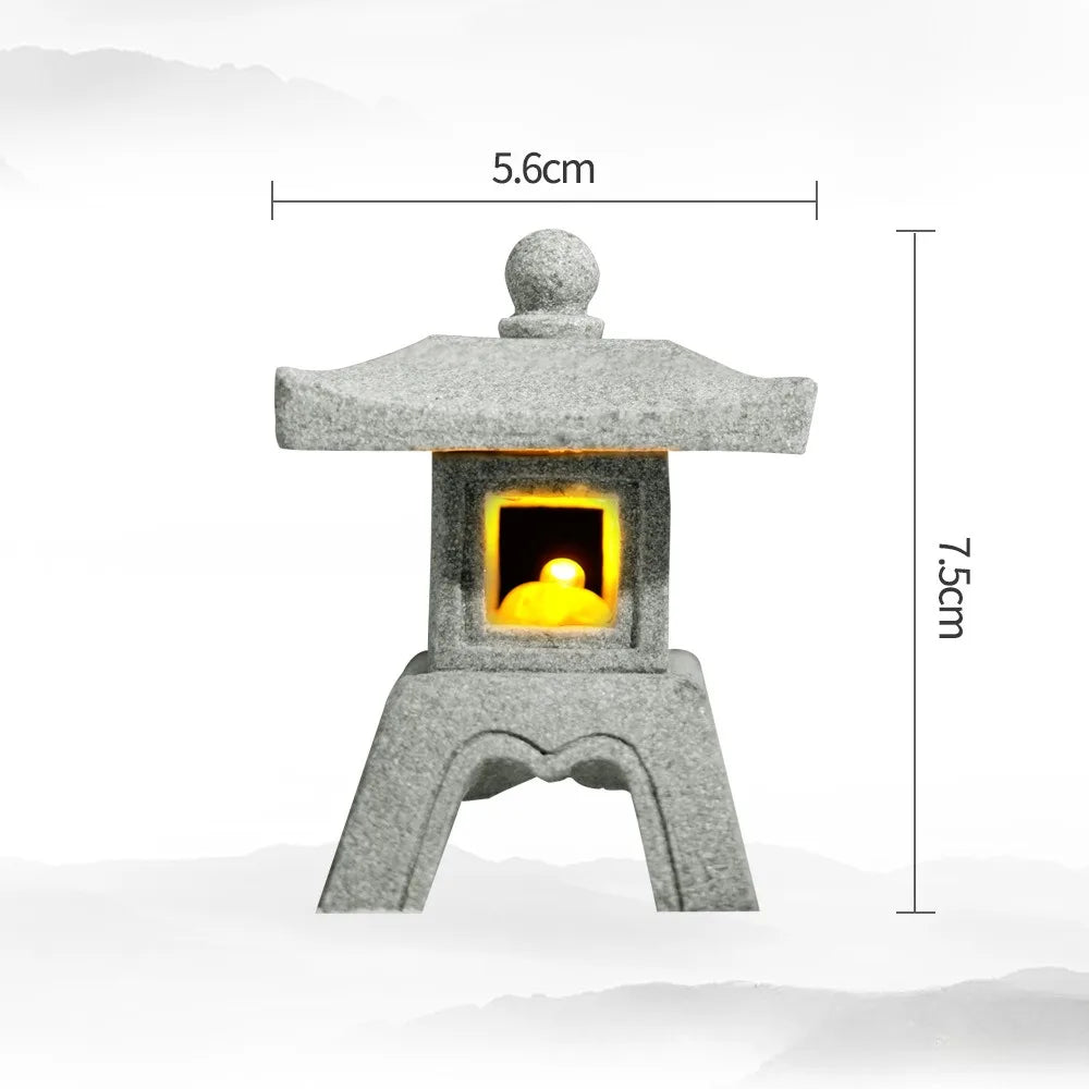CozyGlow Mini Zen Garden Lanterns – LED Tranquility Set