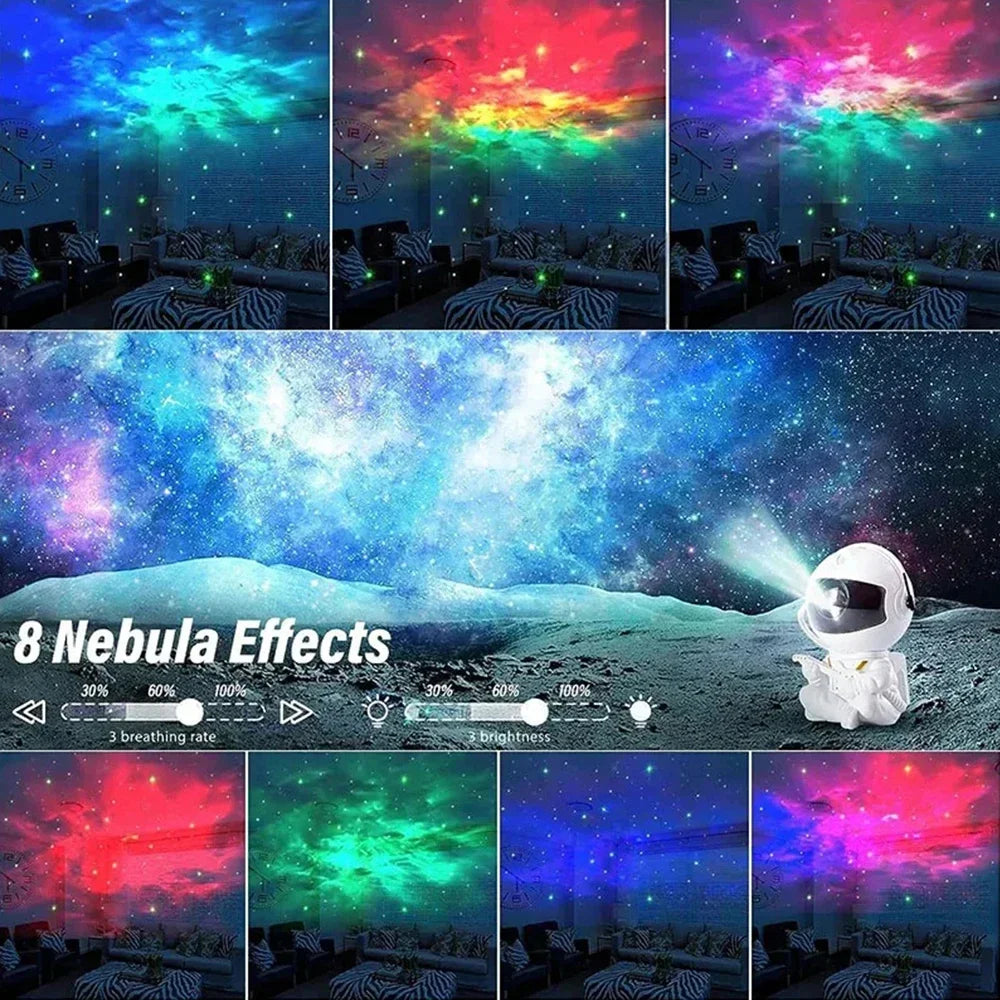 CozyGlow AstroNebula Projector – Starry Sky & Galaxy Light with Remote