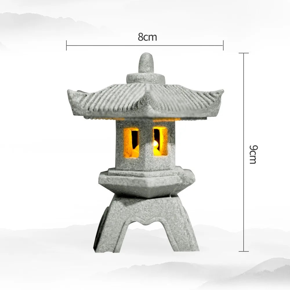 CozyGlow Mini Zen Garden Lanterns – LED Tranquility Set