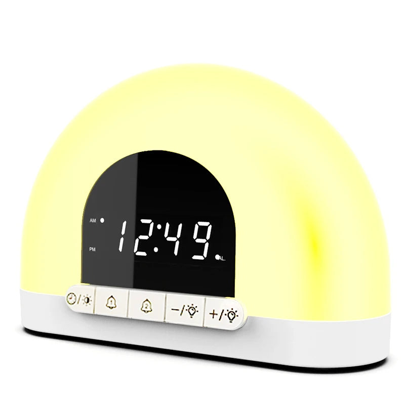 CozyGlow WakeEase™ Sunrise Alarm Clock + Nightlight