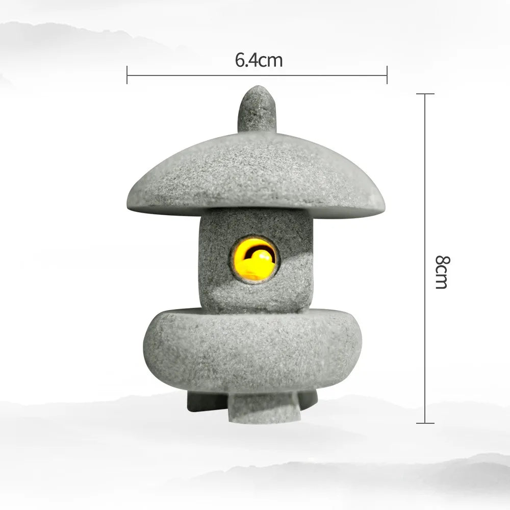 CozyGlow Mini Zen Garden Lanterns – LED Tranquility Set