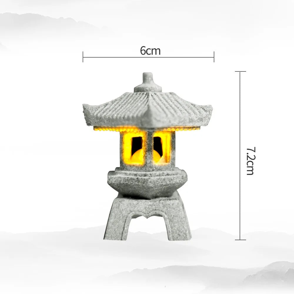 CozyGlow Mini Zen Garden Lanterns – LED Tranquility Set