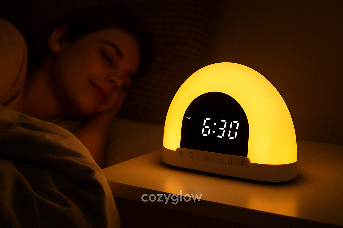 CozyGlow WakeEase™ Sunrise Alarm Clock + Nightlight